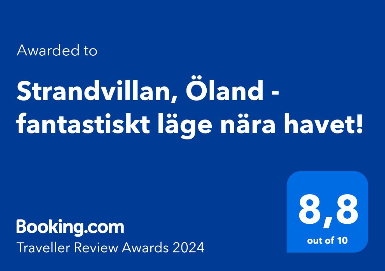 Strandvillan, Oeland - Fantastiskt Laege Naera Havet! Lottorp Экстерьер фото